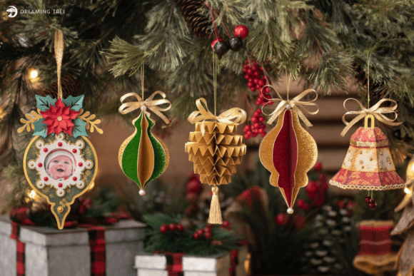 Download Festive Ornaments SVG Bundle - Svg Collection
