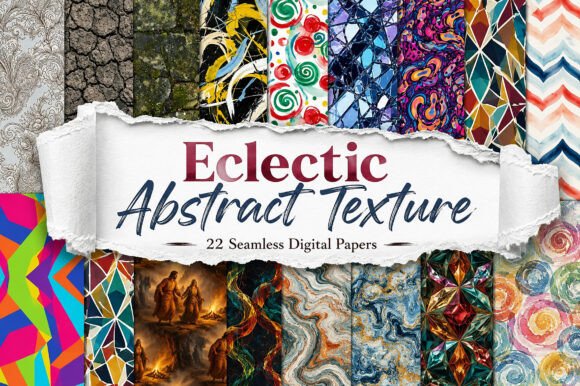 Download Eclectic Abstract Texture Seamless - Sea Collection