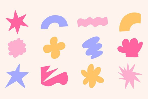 Download Abstract Shapes SVG Bundle Colorful Set - Svg Collection