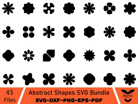 Download Abstract Shapes SVG Bundle - Svg Collection