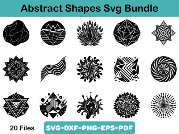 Download Abstract Shapes Svg Bundle - Svg Collection