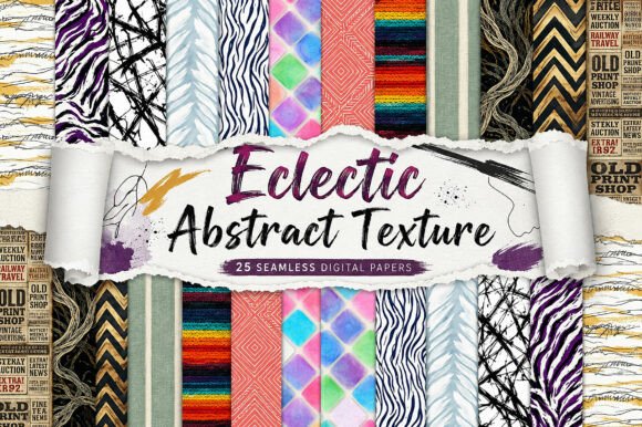Download Eclectic Abstract Texture Seamless - Sea Collection