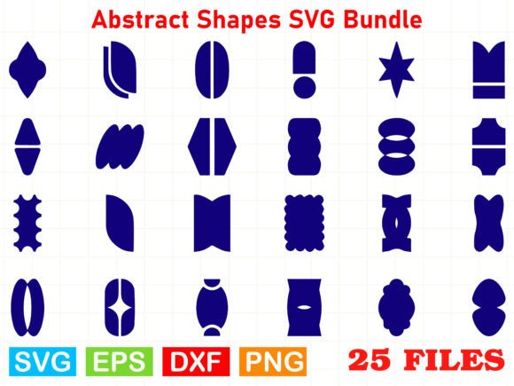 Download Abstract Shapes SVG Bundle - Svg Collection