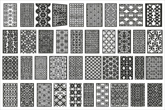 Download Seamless Abstract Geometric Floral - Sea Collection