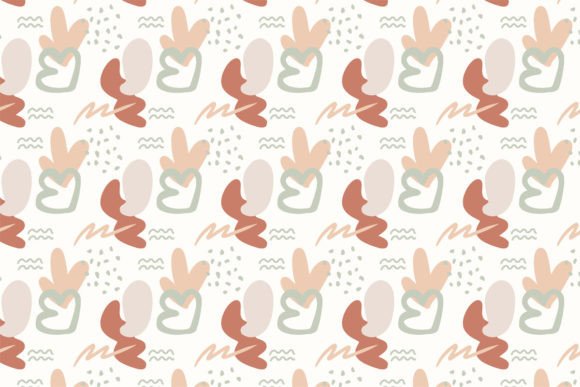 Download Aesthetic Shape Seamless Pattern - Sea Collection