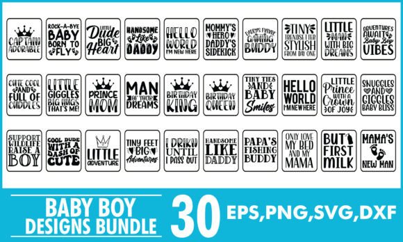 Download Baby Boy Svg Designs Bundle Png Files - Svg Collection