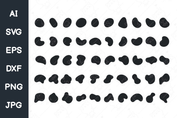 Download Vector Liquid Shadows Random Shapes. Svg - Svg Collection