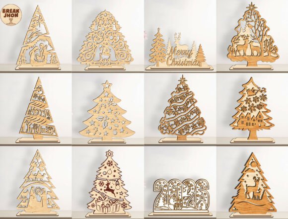 Download Mega 3D Christmas Tree SVG Bundle - Svg Collection