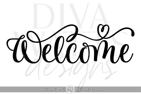 Download Welcome Heart Illustration SVG - Svg Collection