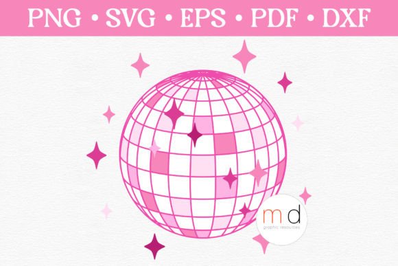 Download Cute Pink Disco Ball Svg Mirror Ball Png - Svg Collection
