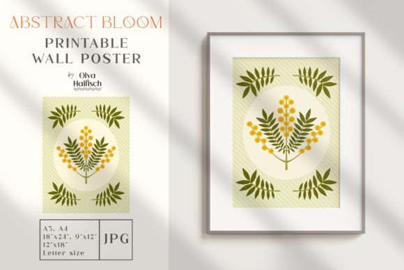 Download Spring Botanical Floral Printable Poster - Spring Collection
