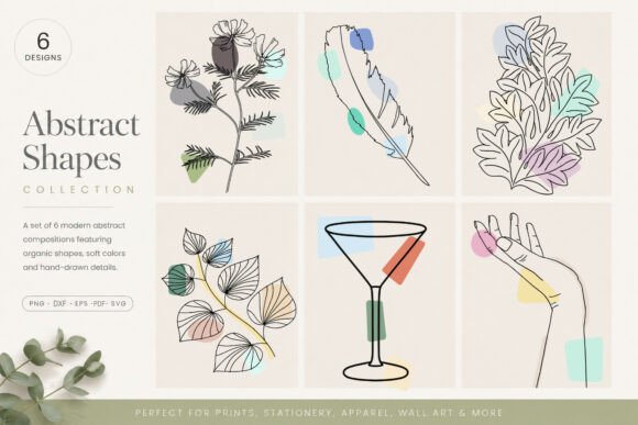 Download Abstract Shapes SVG Bundle - Svg Collection