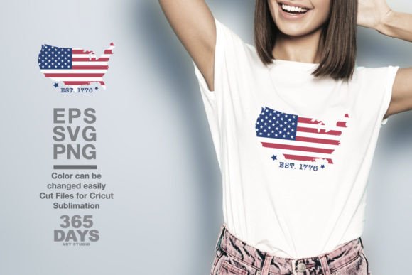 Download 4th of July | USA EST 1776 | SVG, PNG Files - Svg Collection