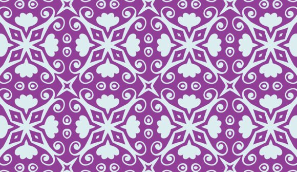 Download Lavender Dreamscape Seamless Pattern 8 - Sea Collection