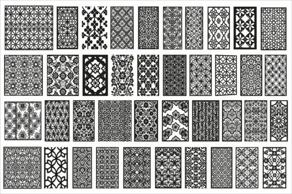 Download Seamless Abstract Geometric Floral - Sea Collection