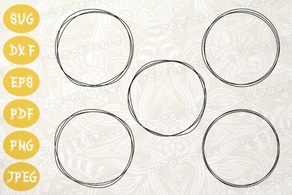 Download Hand-Drawn Circle Frame SVG Bundle - Svg Collection