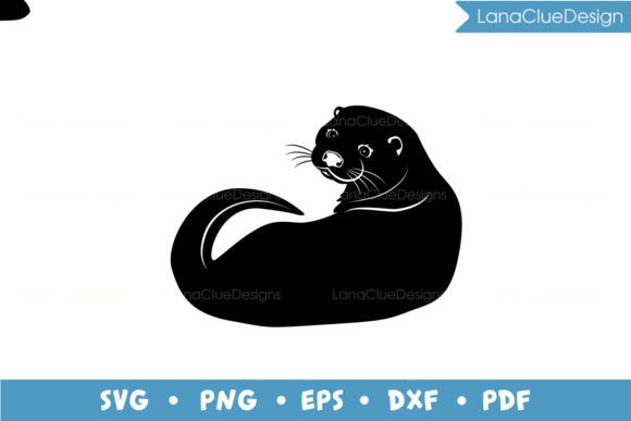 Download Otter SVG Silhouette Cut File - Svg Collection