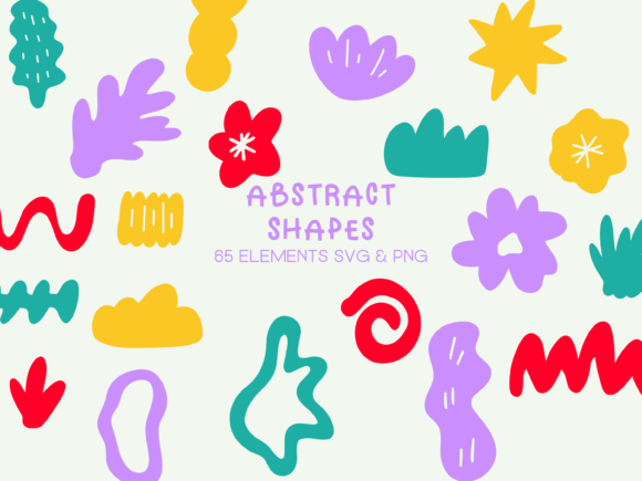 Download Abstract Shapes SVG PNG Bundle - Svg Collection