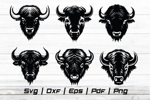 Download Buffalo Head Svg Silhouette Cut File - Svg Collection